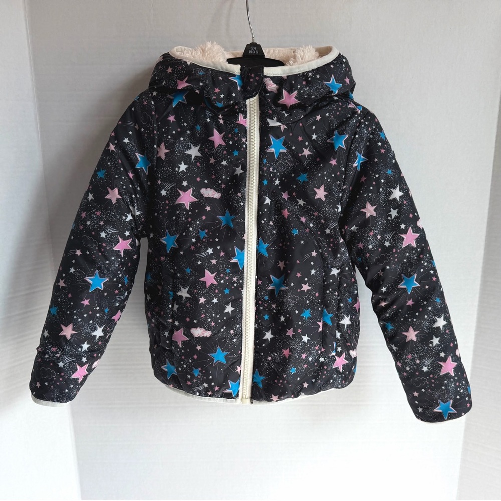 Kids Reversible cozy jacket (Starry Night)